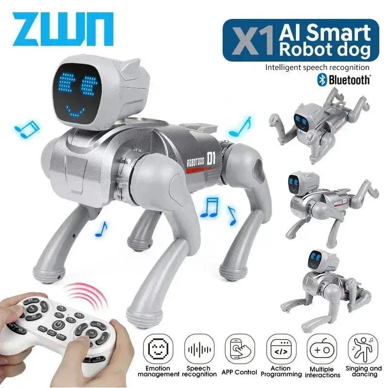 RC Robotic Dog X1 AI Smart Toy With Voice Commands - ToylandEU