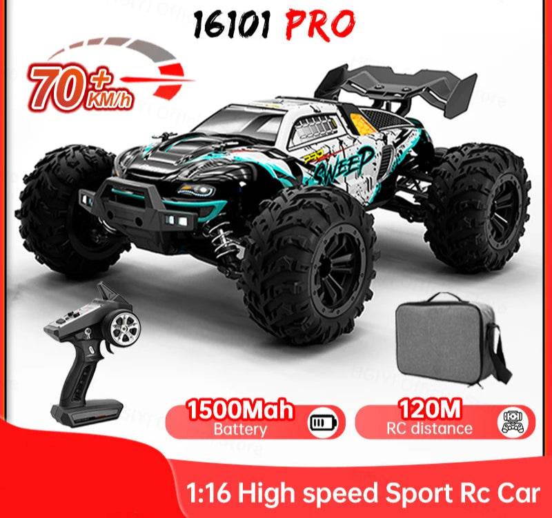 RC SG116 MAX 1:16 High-Speed 4WD RC Drift Racing Monster Truck - 70KM/H Off-Road Remote Control Car for Kids - ToylandEU