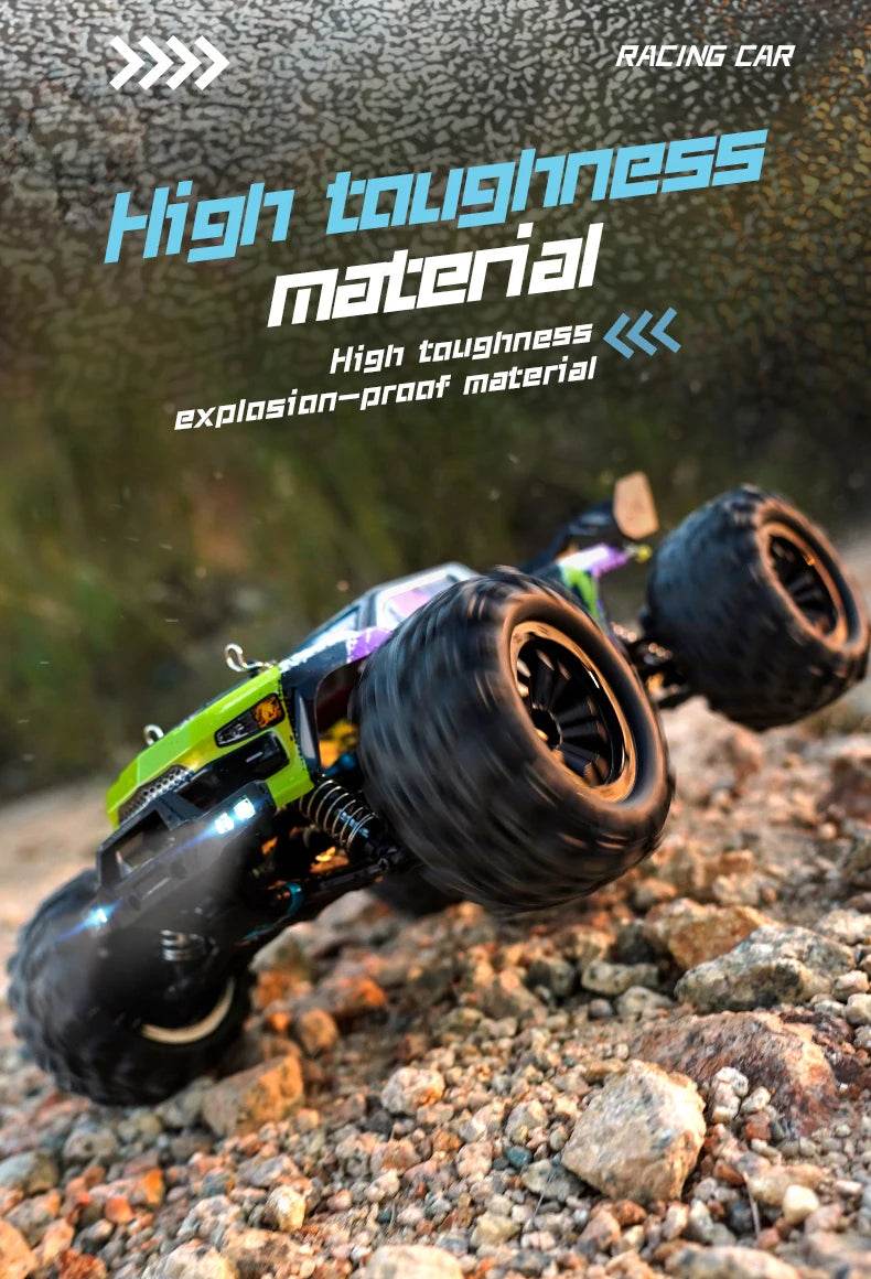 RC SG116 MAX 1:16 High-Speed 4WD RC Drift Racing Monster Truck - 70KM/H Off-Road Remote Control Car for Kids - ToylandEU