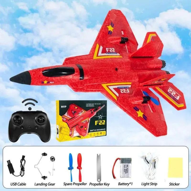  RC SU-35 Foam Glider Fighter Plane with Remote Control - Kids Toy for  -  ToylandEU™
