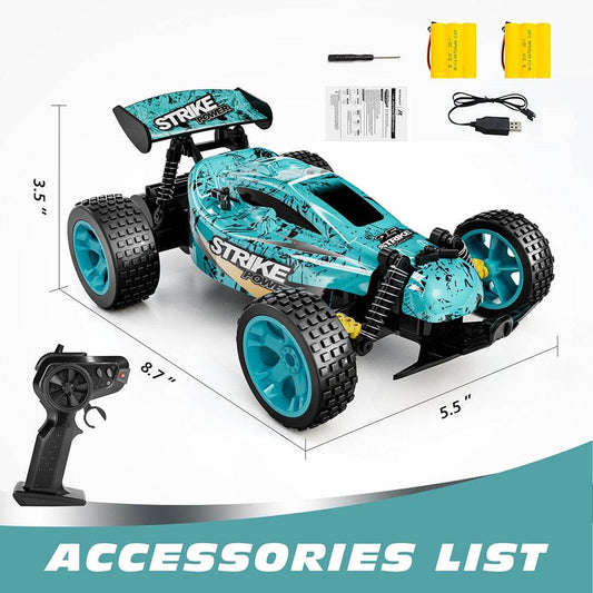 RC Sinovan 1:18 Scale High-Speed Kids RC Drift Car with 4-Channel Remote Control - ToylandEU