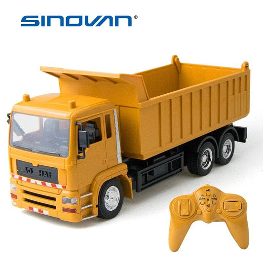 RC Sinovan 1:24 Scale RC Electric Construction Loader Toy - 20 Minute Playtime, 20m Range - ToylandEU