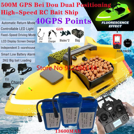 RC Smart RC Bait with GPS & Auto Return – Ultimate Fishing Companion - ToylandEU