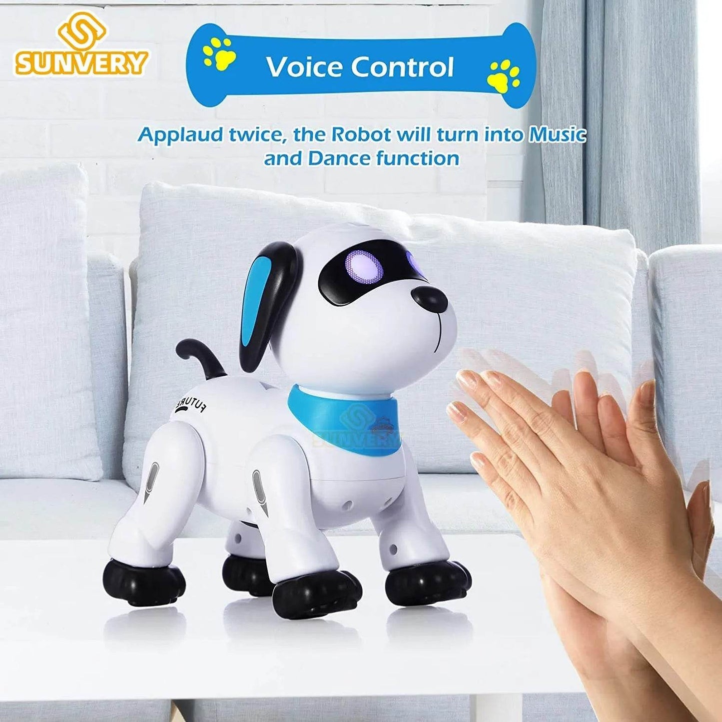 RC Smart Remote Control Interactive Robot Dog Toy for Kids - ToylandEU