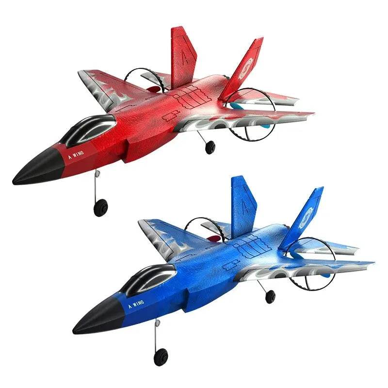 RC Smartphone-Controlled F35 Fighter RC Plane - EPP Foam, LED Night Flight - ToylandEU