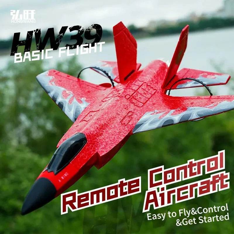 RC Smartphone-Controlled F35 Fighter RC Plane - EPP Foam, LED Night Flight - ToylandEU