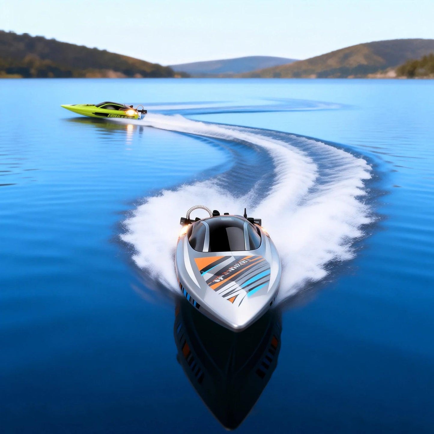  RC Speed Boat | 22.8in Brushless 4WD | Toylandeu™ 