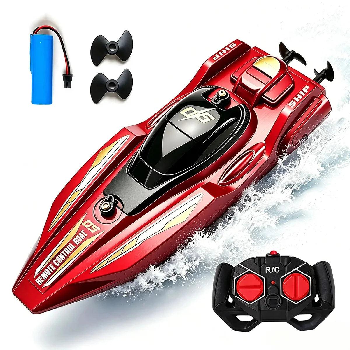  RC Speed Boat | Dual Motor, 2.4GHz Remote | Toylandeu™ 