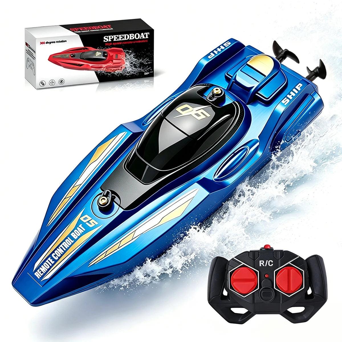  RC Speed Boat | Dual Motor 4Channel MODE2 | Toylandeu™ 