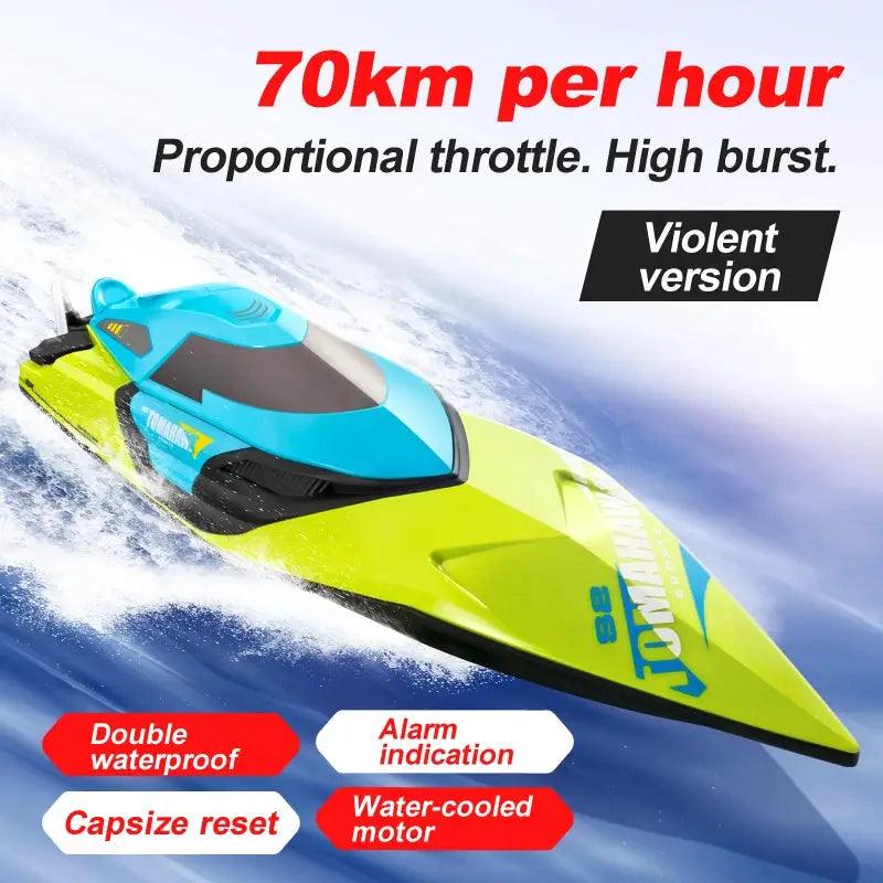  RC Speedboat 50 KMH Remote Control Racer High Power -  ToylandEU™