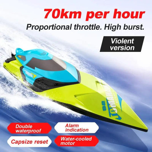  RC Speedboat 50 KMH Remote Control Racer High Power -  ToylandEU™