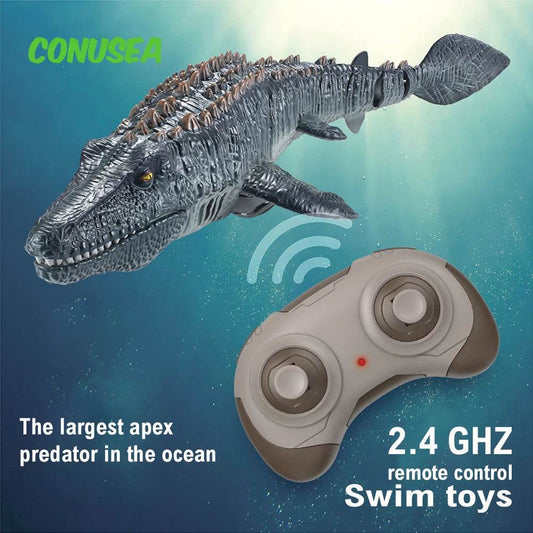 RC Speedy RC Mosasaurus Boat Toy – Thrilling Fun for Kids Ages 3-12! - ToylandEU