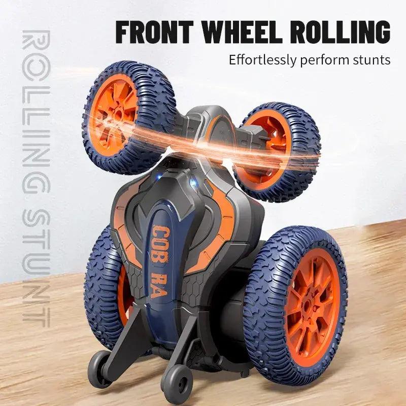  RC Stunt Car LED Lights 3D Flip Remote Control -  ToylandEU™