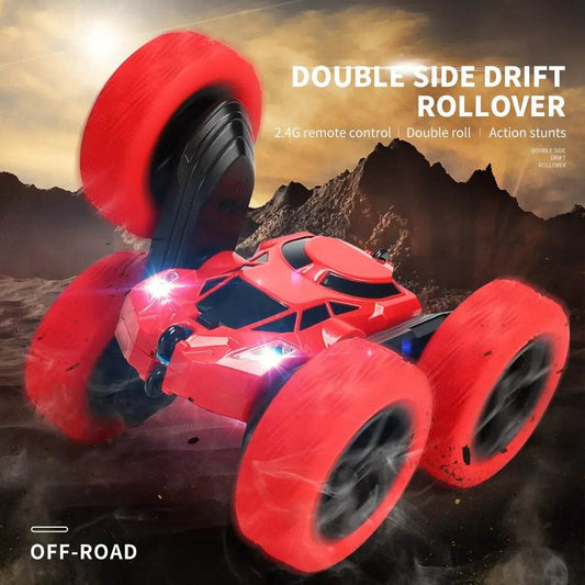 RC Stunt RC Car for Kids - Double-Sided 360° Flip Remote Control Vehicle - ToylandEU