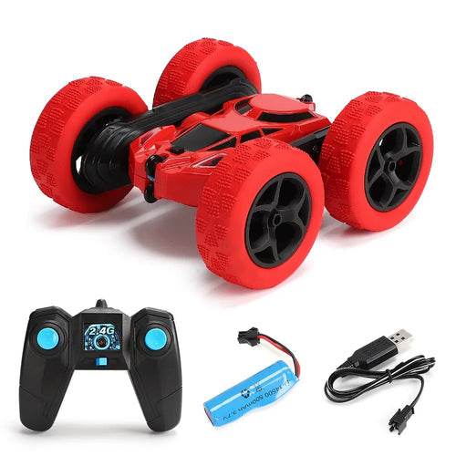 RC Stunt RC Car for Kids - Double-Sided 360° Flip Remote Control Vehicle - ToylandEU