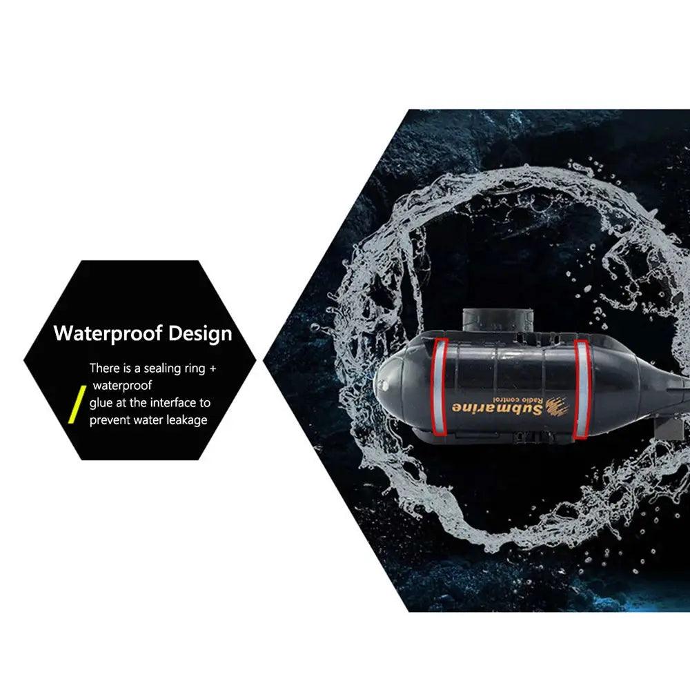  RC Submarine Six Channel With Diving Function Toy -  ToylandEU™