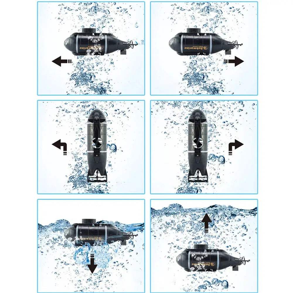  RC Submarine Six Channel With Diving Function Toy -  ToylandEU™