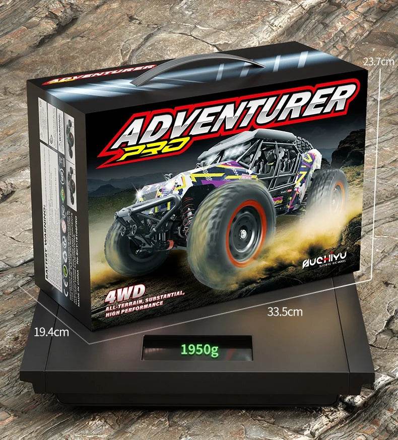 RC Suchiyu 1/16 Scale Brushless Electric RC Off-Road Car - High-Speed Remote Control Vehicle for Kids and Boys - ToylandEU