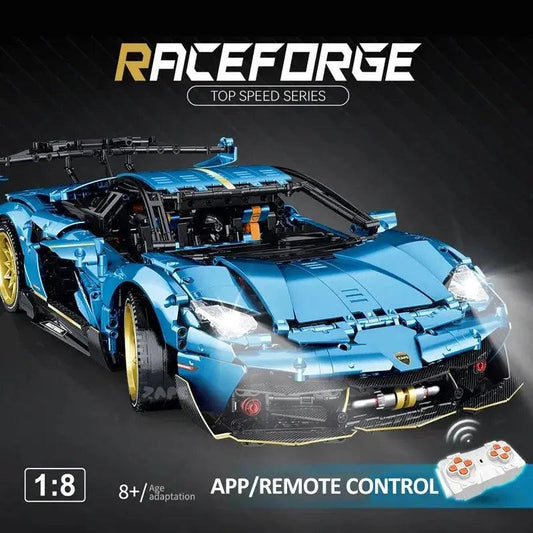  RC Supercar Building Blocks Set For Kids 3655 Pieces -  ToylandEU™