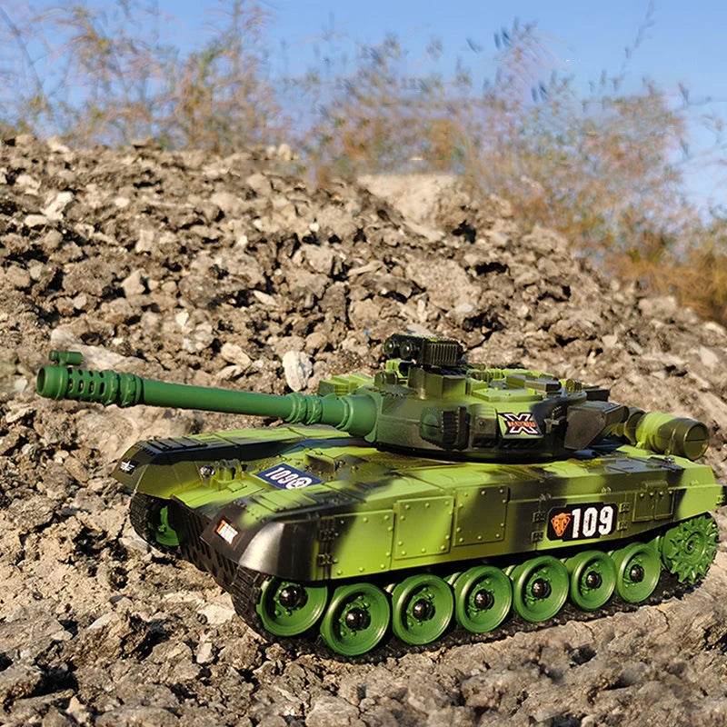 RC Танк 7Ch 2 4G Crawler със симулационен звук за момчета - ToylandEU