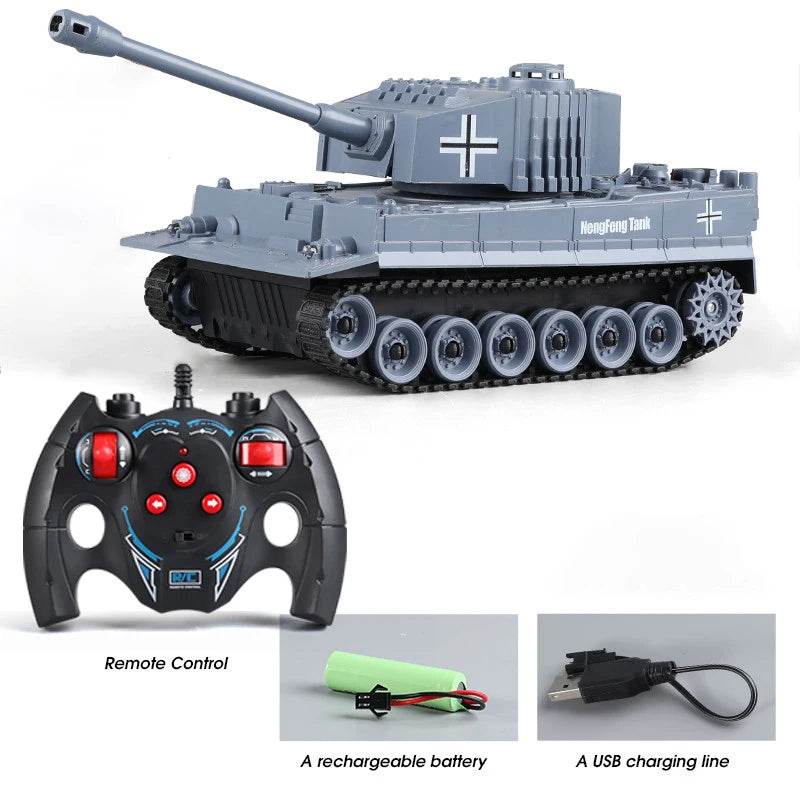 RC Танк 7Ch 2 4G Crawler със симулационен звук за момчета - ToylandEU
