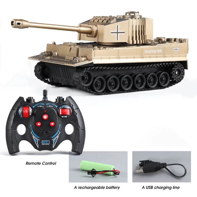 RC Танк 7Ch 2 4G Crawler със симулационен звук за момчета - ToylandEU