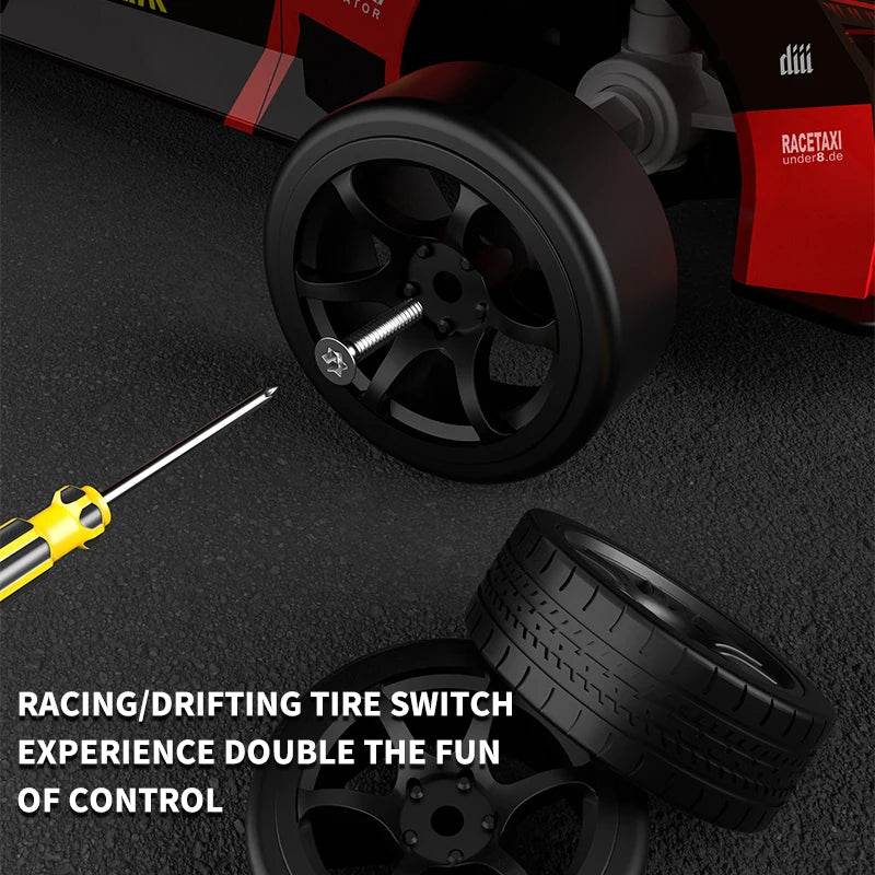 RC Teranty JJRC Q165 2.4G 4WD Remote Control Drift Car 1:18 Scale RC Racing Toy for Kids - Perfect Christmas Gift - ToylandEU