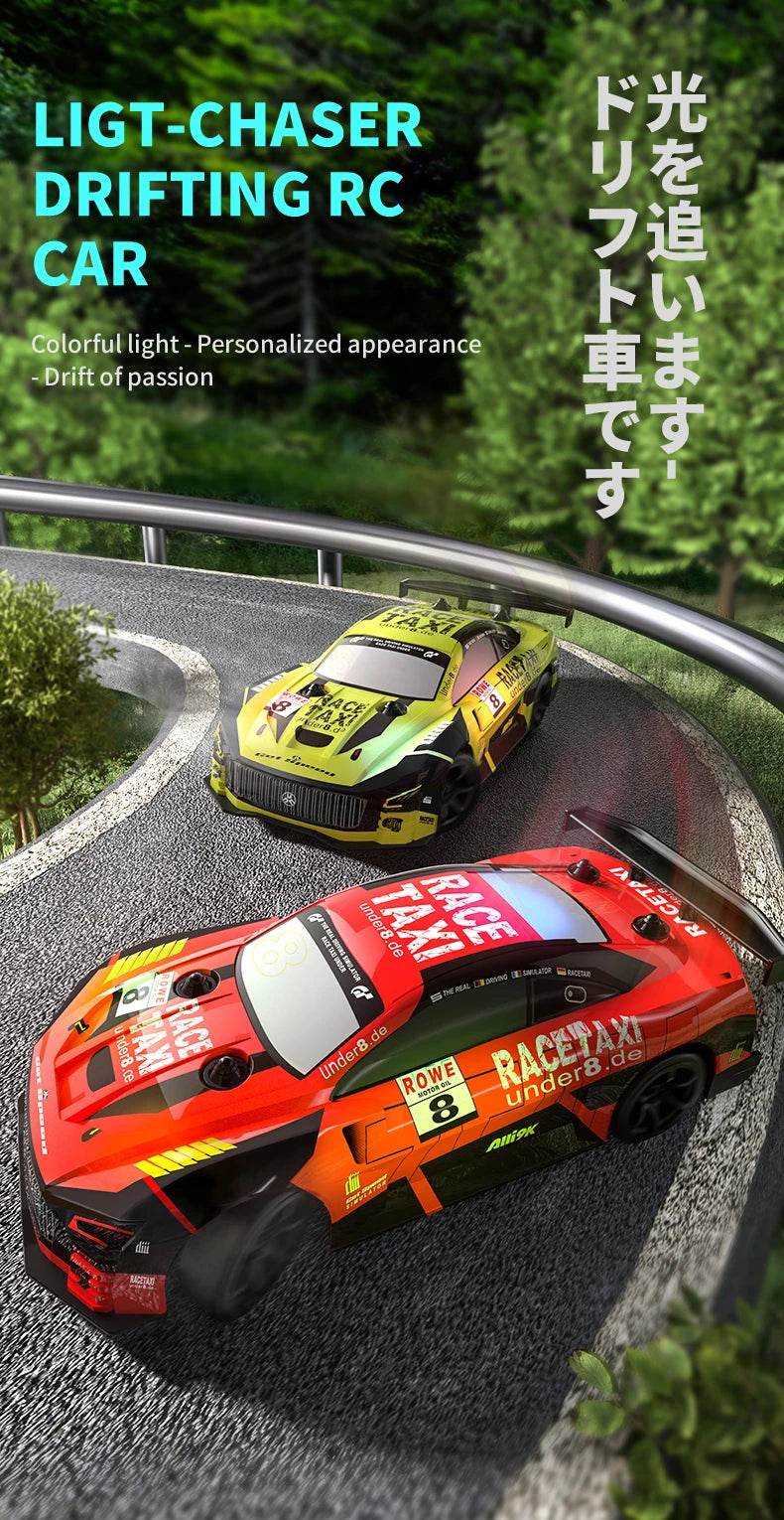 RC Teranty JJRC Q165 2.4G 4WD Remote Control Drift Car 1:18 Scale RC Racing Toy for Kids - Perfect Christmas Gift - ToylandEU