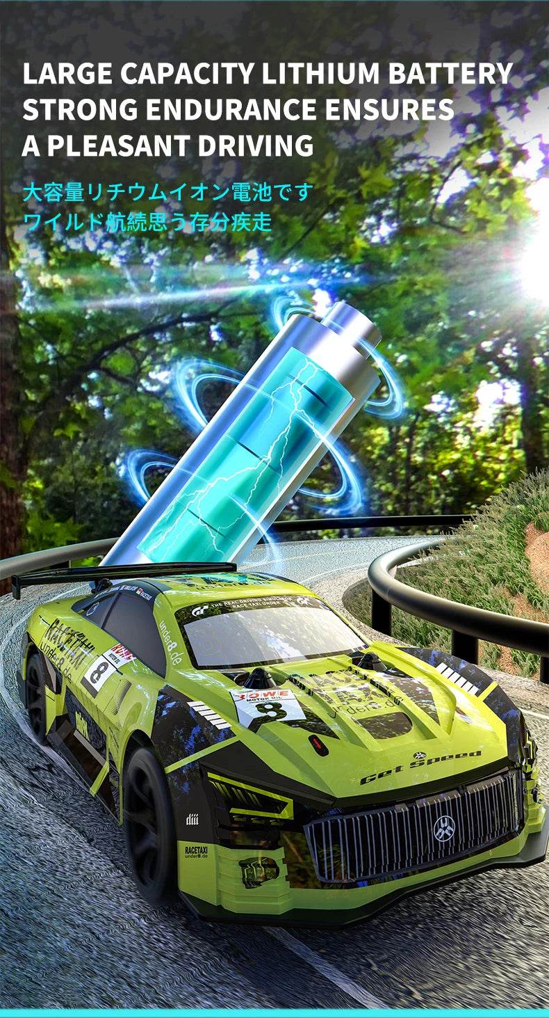 RC Teranty JJRC Q165 2.4G 4WD Remote Control Drift Car 1:18 Scale RC Racing Toy for Kids - Perfect Christmas Gift - ToylandEU