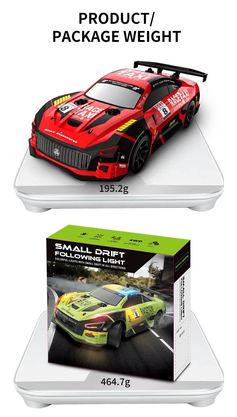RC Teranty JJRC Q165 2.4G 4WD Remote Control Drift Car 1:18 Scale RC Racing Toy for Kids - Perfect Christmas Gift - ToylandEU