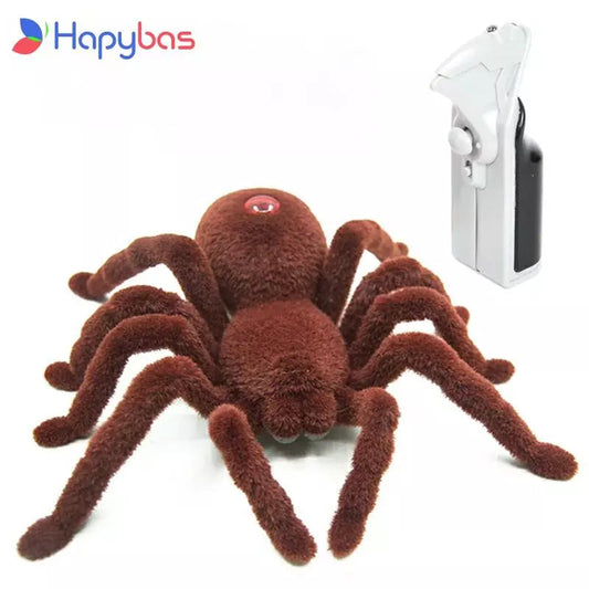 RC Terrifyingly Realistic 11" Remote Control Spider - Perfect Halloween Prank Toy - ToylandEU