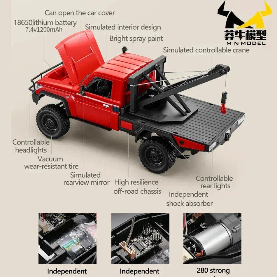  1:12 Scale RC Rescue Vehicle 4WD Off Road Rock Crawler -  ToylandEU™