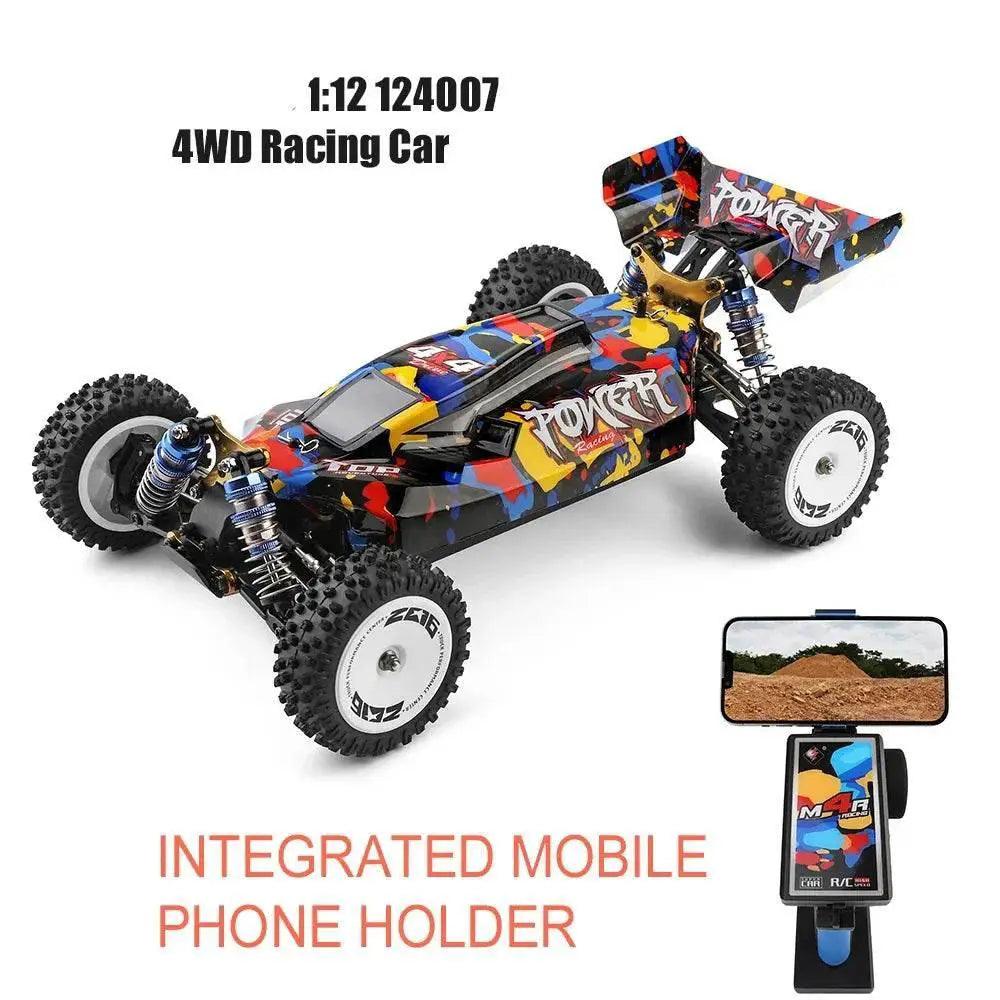  RC 124007 & 124019 High-Speed 1:12 Electric 4WD RC Racing Cars - 75KM/H & 55KM/H Drift Crawler with 3000mAh Battery -  ToylandEU™