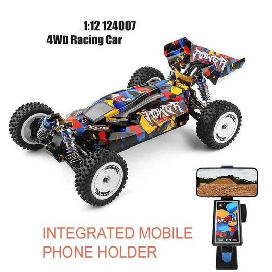  RC 124007 & 124019 High-Speed 1:12 Electric 4WD RC Racing Cars - 75KM/H & 55KM/H Drift Crawler with 3000mAh Battery -  ToylandEU™