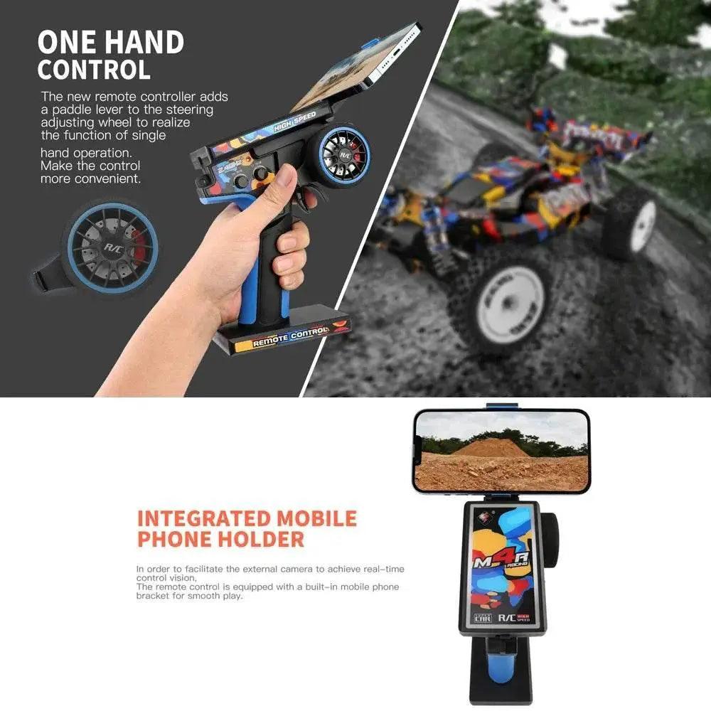  RC 124007 & 124019 High-Speed 1:12 Electric 4WD RC Racing Cars - 75KM/H & 55KM/H Drift Crawler with 3000mAh Battery -  ToylandEU™