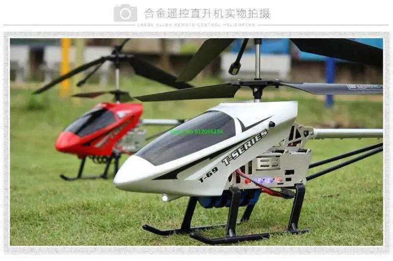  RC 150M Remote Control Large Alloy Electric Helicopter Drone Toy with LED Lights and Anti-Fall Design -  ToylandEU™