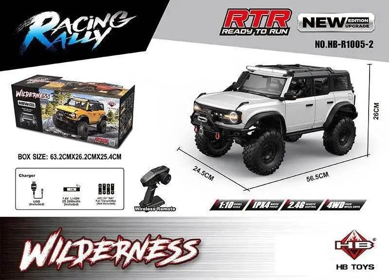  RC 2025 R1001 Enhanced Off-Road Simulation Ford Mustang 1:10 RC Vehicle with Four-Wheel Drive -  ToylandEU™