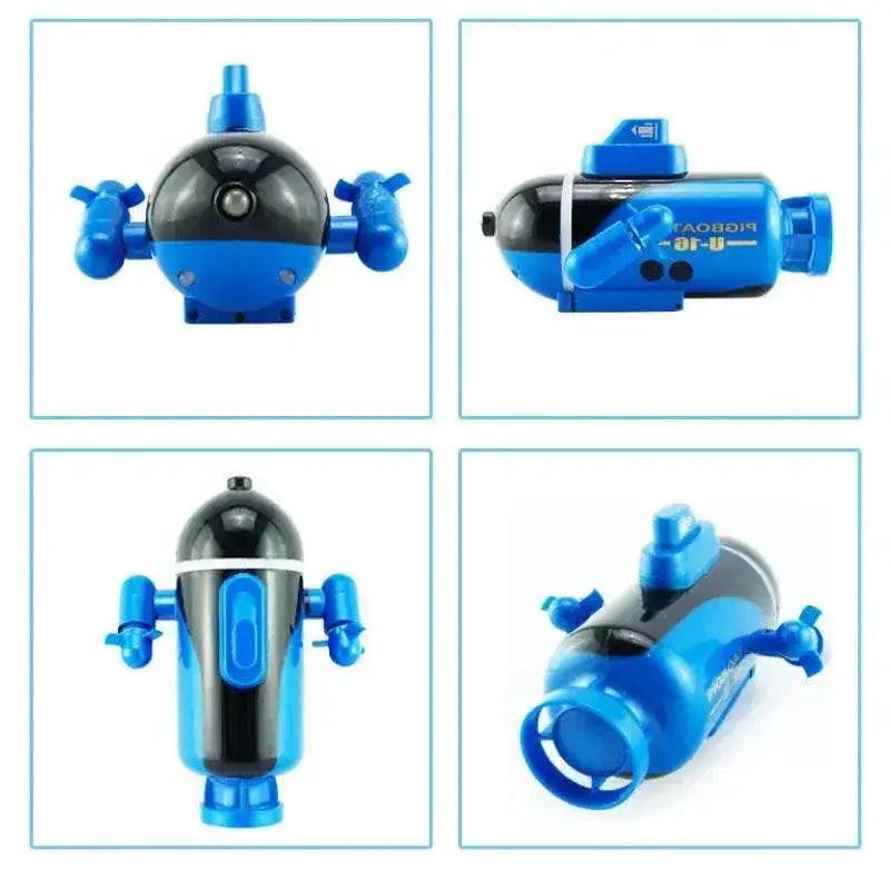  RC 2025 Upgraded Mini RC Submarine - Waterproof & Rechargeable Diving Toy for Kids - Perfect Gift Simulation Model -  ToylandEU™