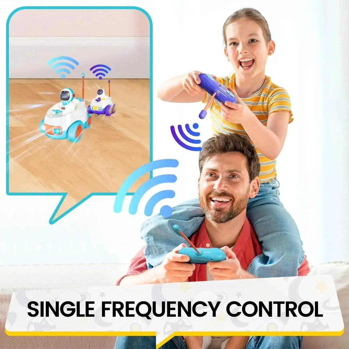  RC Astronaut Adventure RC Cars - 2-Pack Remote Control Fun for Kids 3+ -  ToylandEU™