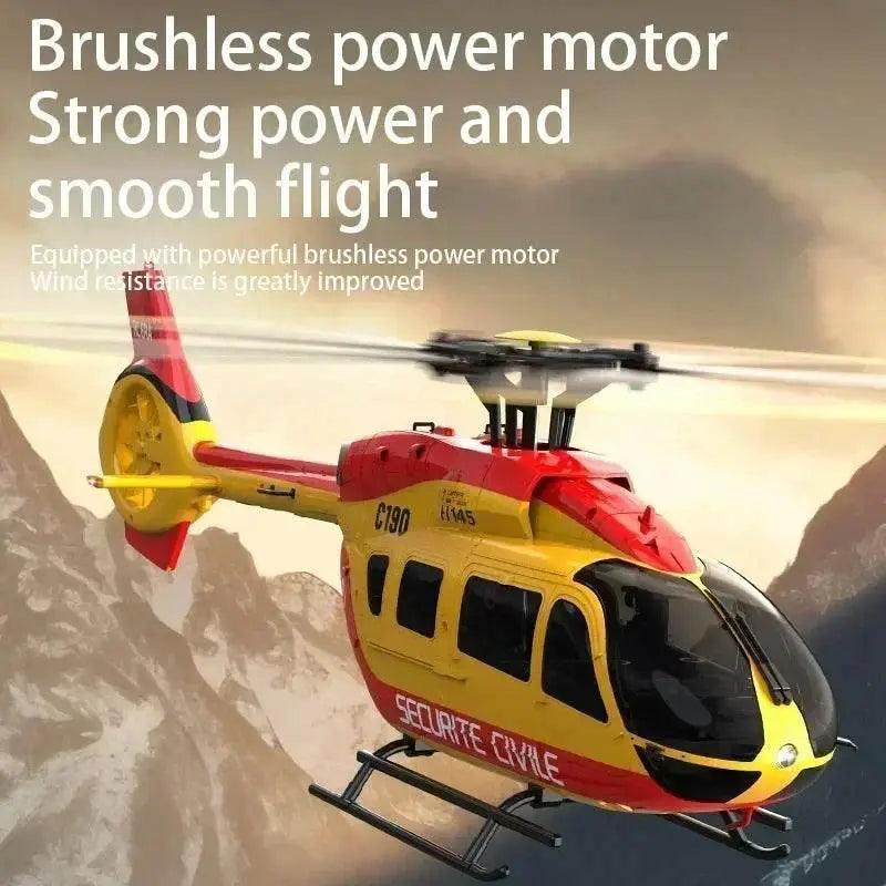  RC C190 Brushless Motor RC Helicopter with Fixed Altitude and Optical Flow - Electric Model for Kids - Perfect Outdoor Toy Gift -  ToylandEU™