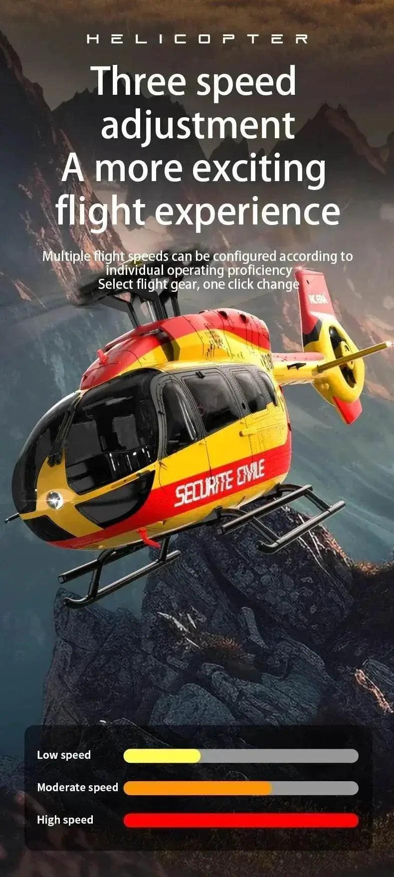  RC C190 Brushless Motor RC Helicopter with Fixed Altitude and Optical Flow - Electric Model for Kids - Perfect Outdoor Toy Gift -  ToylandEU™