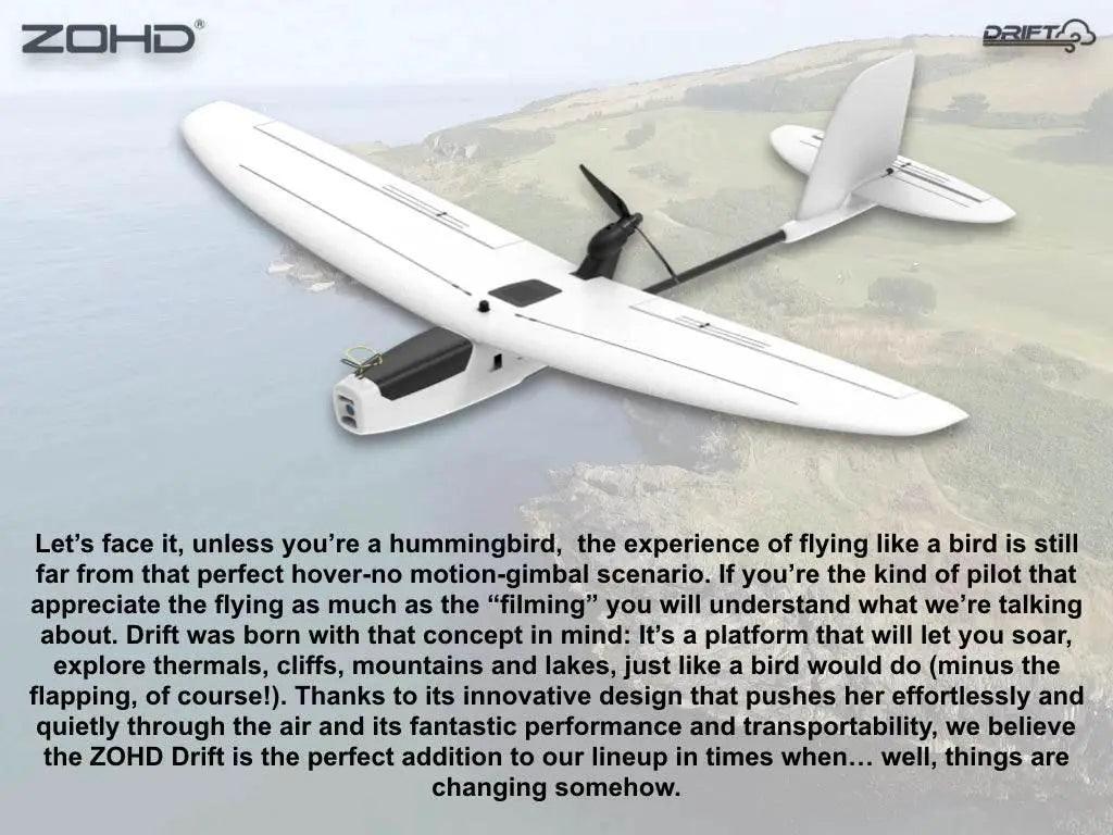  Drift 877mm Wingspan FPV Glider AIO EPP RC Airplane PNP -  ToylandEU™