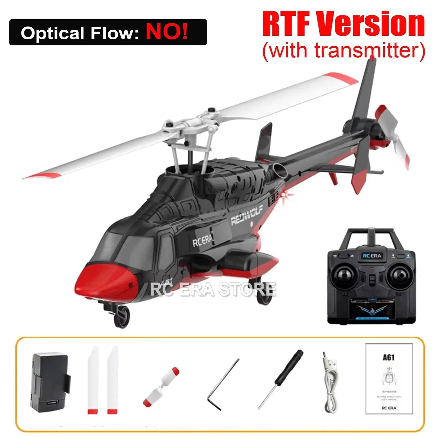  RC Era A61 Mini RC Helicopter With Gyro Stabilization -  ToylandEU™