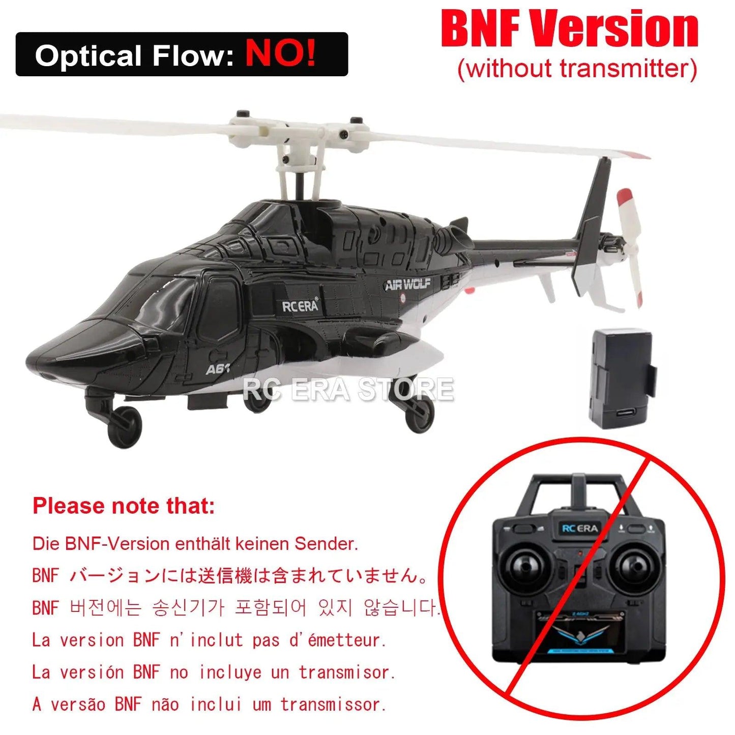  RC Era A61 Mini RC Helicopter With Gyro Stabilization -  ToylandEU™