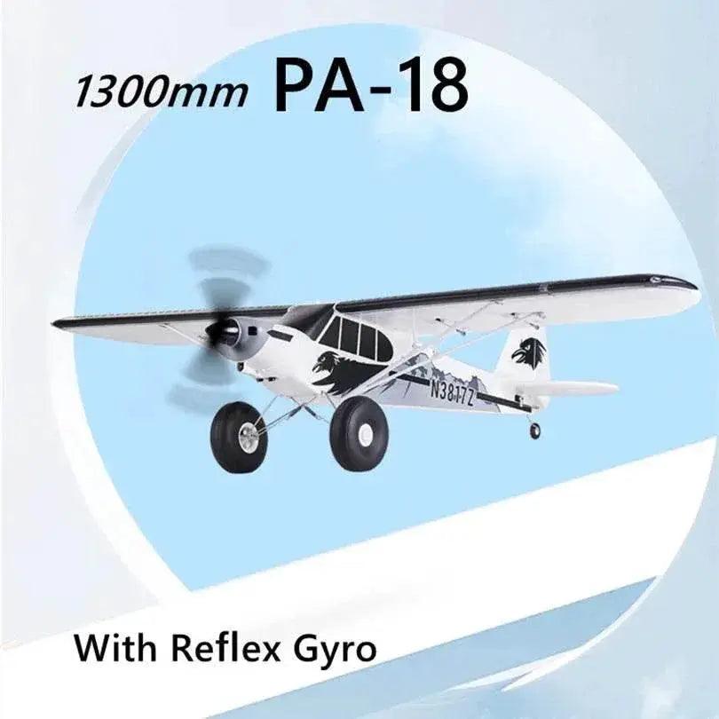  RC FMS 1300MM PA-18 PNP RC Airplane with Gyro Balance - J3 Piper Super Cub 5CH Trainer for Beginners -  ToylandEU™