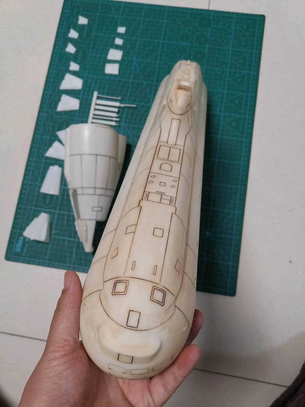 RC 1/72 Scale German Type 212 RC Submarine SLA Resin Assembly Kit - 75cm Model -  ToylandEU™
