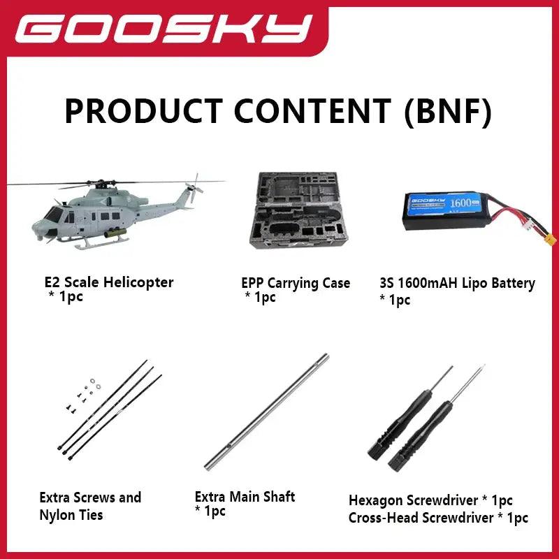  Goosky E2 RC Helicopter Brushless Direct Drive Motor -  ToylandEU™