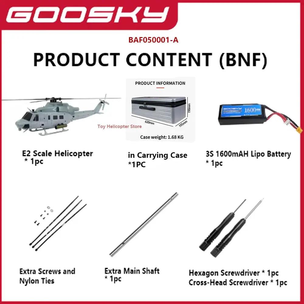  Goosky E2 RC Helicopter Brushless Direct Drive Motor -  ToylandEU™