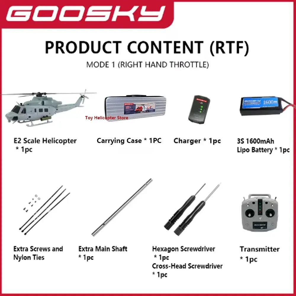  Goosky E2 RC Helicopter Brushless Direct Drive Motor -  ToylandEU™