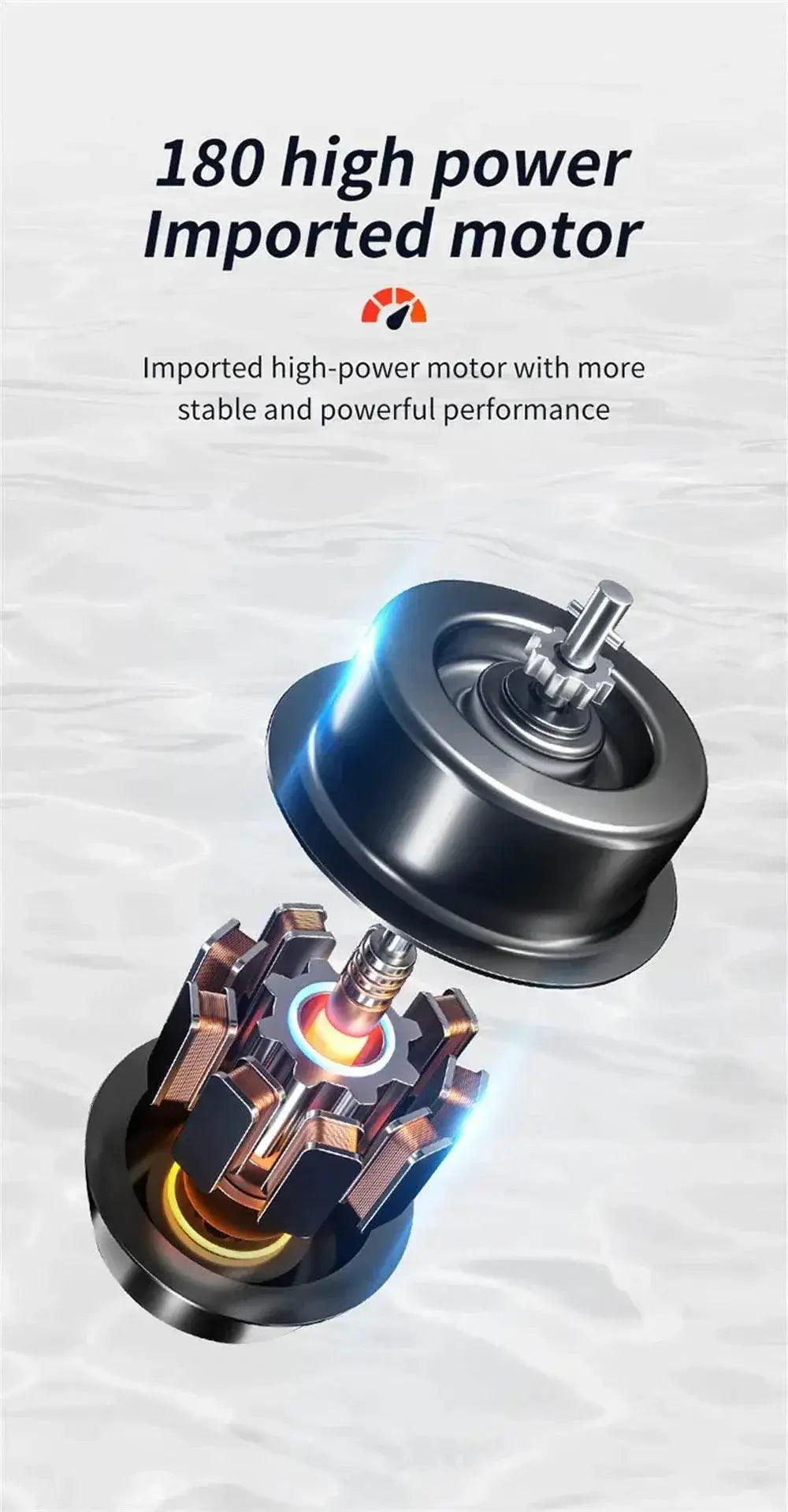  RC High-Speed HXJRC HJ812 Remote Control Speedboat with LED Lights - 25km/h Electric Racing Model for Lakes and Pools -  ToylandEU™